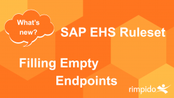 SAP EHS Ruleset Filling Empty Endpoints